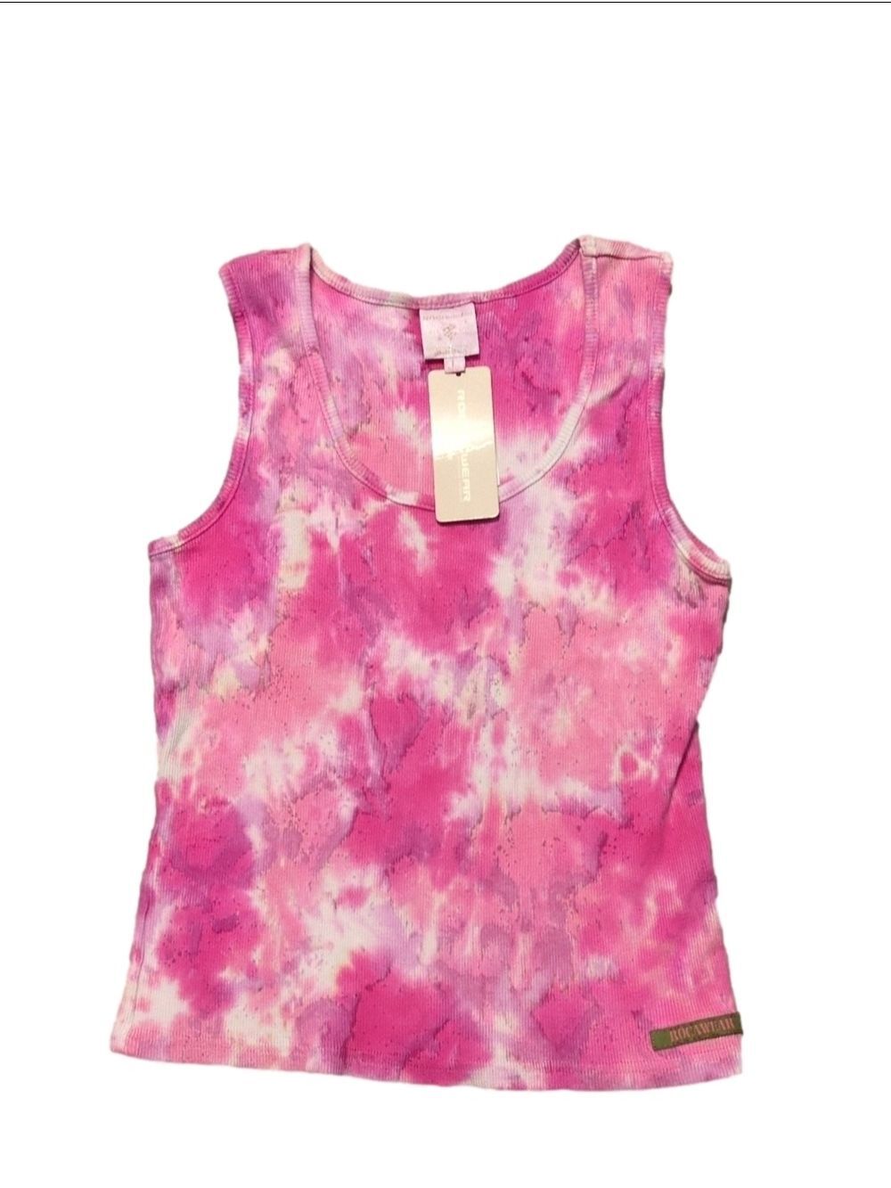 Rocawear Pink Tie Dye Vintage Y2k Tank Size Large
